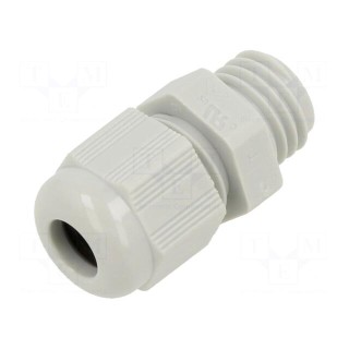 Cable gland | M12 | 1.5 | IP68 | polyamide | grey