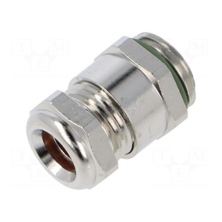 Cable gland | M16 | 1.5 | IP68 | brass | metallic