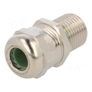 Cable gland | M16 | 1.5 | IP68 | brass | HSK-M-Ex-d