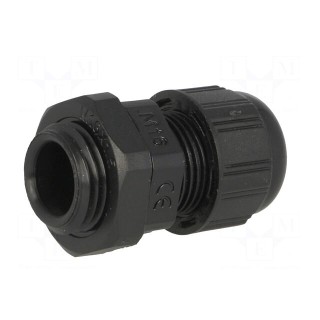 Cable gland | M16 | 1,5 | IP68 | Mat: polyamide | black | UL94V-2