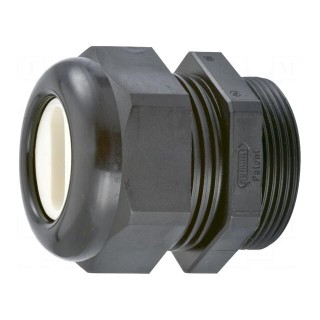 Cable gland | M20 | 1.5 | IP65 | polyamide | black | Holes no: 1 | 11.5x5mm