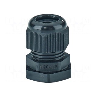 Cable gland | M20 | 1.5 | IP66,IP67 | polyamide | black