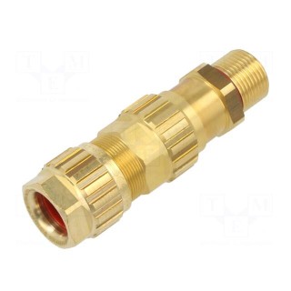 Cable gland | M20 | 1.5 | IP66,IP67,IP68 | brass | Body plating: none