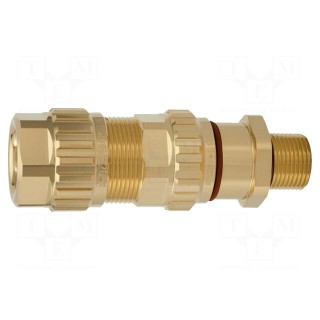 Cable gland | M20 | 1.5 | IP66,IP67,IP68 | brass | Body plating: none