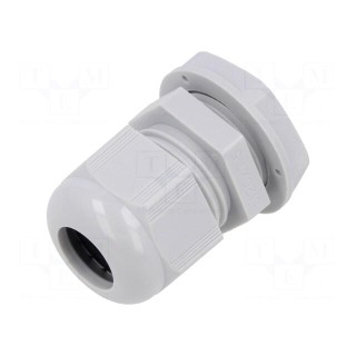 Cable gland | M20 | 1.5 | IP68 | polyamide | light grey | Entrelec