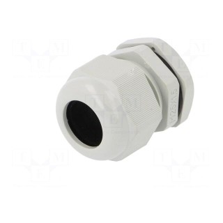 Cable gland | M25 | 1.5 | IP67 | polyamide | grey