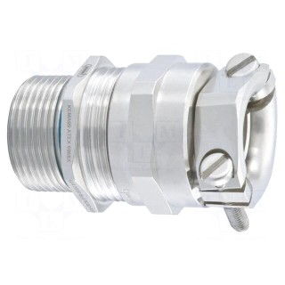 Cable gland | M32 | 1.5 | IP68 | brass | Body plating: nickel