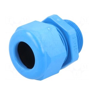 Cable gland | M25 | 1.5 | IP68 | polyamide | blue | UL94V-0 | HSK-K