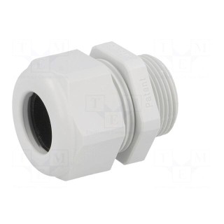 Cable gland | M25 | 1.5 | IP68 | polyamide | light grey | UL94V-0 | HSK-K