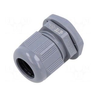 Cable gland | M25 | 1.5 | IP68 | polyamide | grey | Entrelec