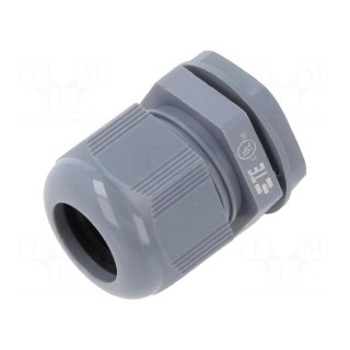 Cable gland | M25 | 1.5 | IP68 | polyamide | grey | Entrelec