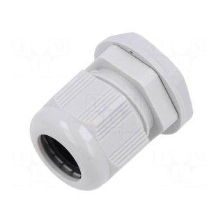 Cable gland | M25 | 1.5 | IP68 | polyamide | light grey | Entrelec