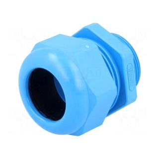 Cable gland | M32 | 1.5 | IP68 | polyamide | blue | UL94V-0 | HSK-K