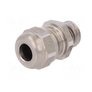 Cable gland | M8 | 1,25 | IP68 | Mat: stainless steel