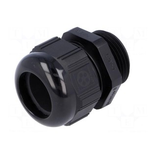 Cable gland | NPT1" | IP68 | polyamide | black | Resistance to: UV rays