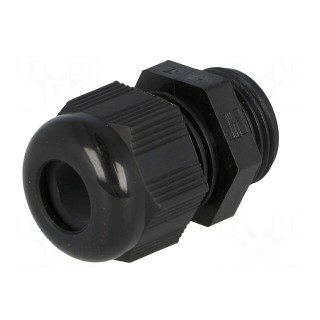 Cable gland | PG11 | IP68 | polyamide | black | HELUTOP HT-PG