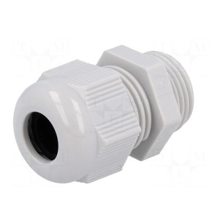 Cable gland | PG11 | IP68 | polyamide | grey | HELUTOP HT-PG