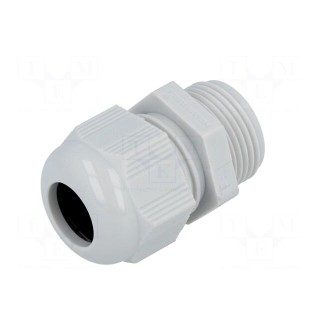 Cable gland | PG13,5 | IP68 | polyamide | grey | HELUTOP HT-PG