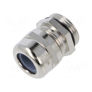 Cable gland | PG16 | IP68 | brass | Body plating: nickel | SKINTOP® MSR