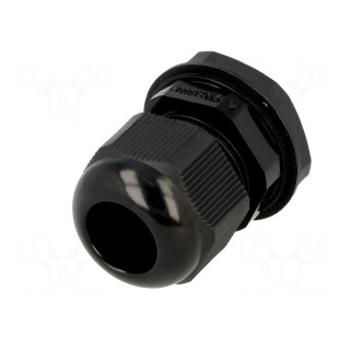 Cable gland | PG16 | IP68 | polyamide | black | UL94V-2 | 17.3mm