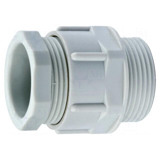 Cable gland | PG13,5 | IP54 | polyamide | grey | DIN 46320-A-FS