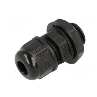 Cable gland | PG7 | IP68 | polyamide | black | UL94V-2 | GWconnect