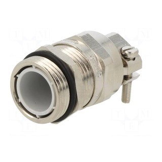 Cable gland | with earthing | PG13,5 | IP68 | brass | HSK-MZ-EMC
