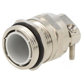 Cable gland | with earthing | PG21 | IP68 | brass | HSK-MZ-EMC