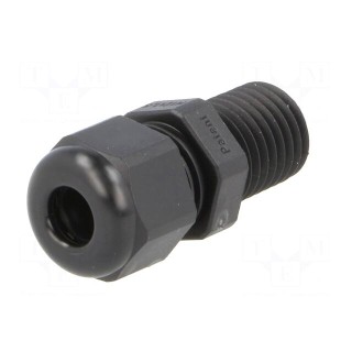 Cable gland | with long thread | M12 | 1,5 | IP68 | Mat: polyamide