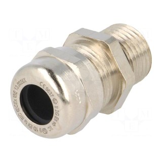 Cable gland | with long thread | M16 | 1,5 | IP68 | Mat: brass