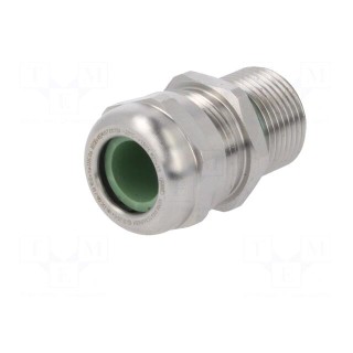 Cable gland | with long thread | M20 | 1.5 | IP68 | stainless steel
