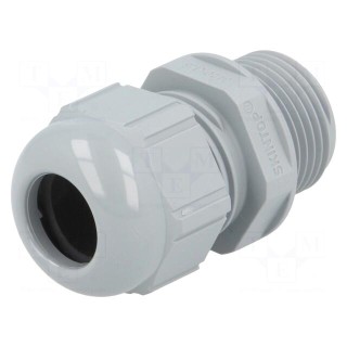 Cable gland | with long thread | M20 | 1,5 | Mat: polyamide | dark grey