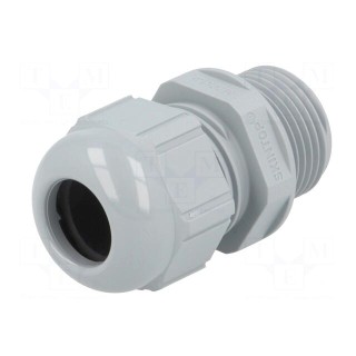 Cable gland | with long thread | M20 | 1,5 | Mat: polyamide | dark grey