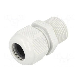 Cable gland | with long thread | M20 | 1,5 | IP68 | Mat: polyamide