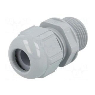 Cable gland | with long thread | M20 | 1,5 | IP68,IP69K | dark grey