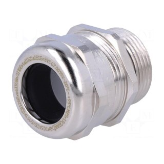 Cable gland | with long thread | M25 | 1,5 | IP68 | Mat: brass