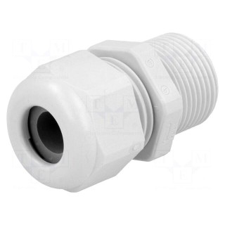 Cable gland | with long thread | PG13,5 | IP68 | Mat: polyamide