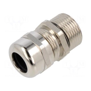 Cable gland | with long thread,with earthing | PG13,5 | IP68 | brass