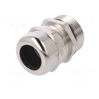 Cable gland | with long thread,with earthing | PG21 | IP68 | brass