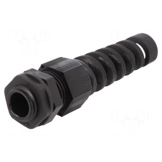 Cable gland | with strain relief | M16 | 1,5 | IP66,IP68 | black