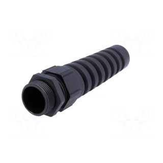Cable gland | with strain relief | M25 | 1.5 | IP68 | polyamide | black