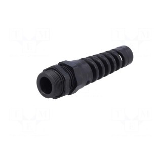 Cable gland | with strain relief | PG13,5 | IP68 | polyamide | black