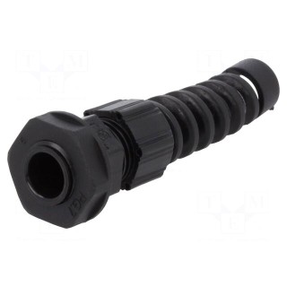 Cable gland | with strain relief | PG7 | IP66,IP68 | Mat: polyamide