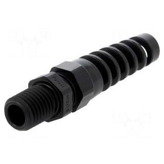 Cable gland | with strain relief,with long thread | M12 | 1,5 | IP68