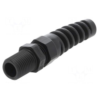 Cable gland | with strain relief,with long thread | PG7 | IP68