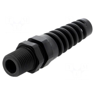 Cable gland | with strain relief,with long thread | PG9 | IP68