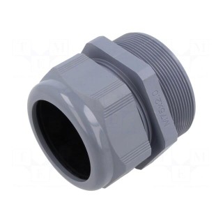 Cable gland | without nut | M75 | 2 | IP68 | polyamide | grey | Entrelec