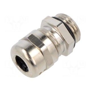 Cable gland | without nut | PG9 | IP68 | brass | Entrelec