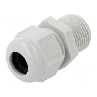 Cable gland | without nut,with long thread | M20 | 1.5 | IP68