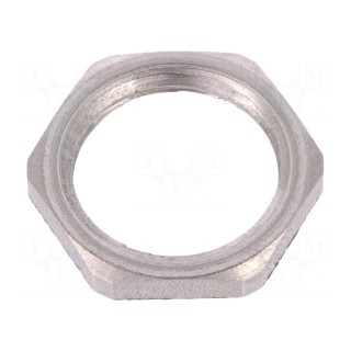 Nut | M16 | stainless steel | Thk: 3mm | Spanner: 19mm | Thread: metric